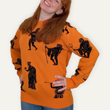 Unisex 100% Cotton Knit Sweater - Greek Gods