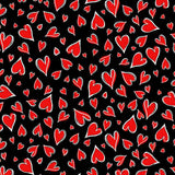 Retro Mod Collared Dress Hearts