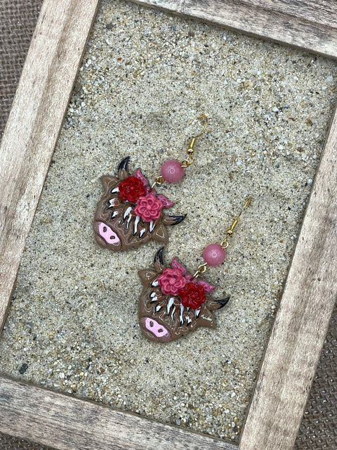 Cutie Highland Cow Earrings