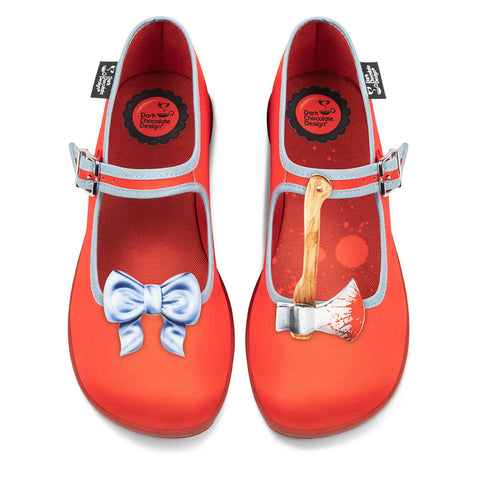 Chocolaticas® Horror Film  Women's Mary Jane Flat