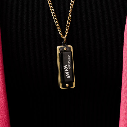 Harmonica Necklace