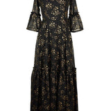 Heart of Gold Ruffle Dress