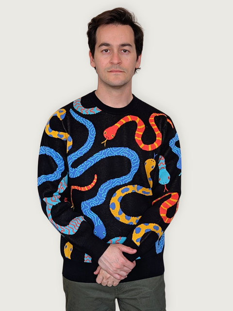 100% Cotton Knit Sweater - Hissy Fit