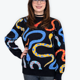 Unisex 100% Cotton Knit Sweater - Hissy Fit