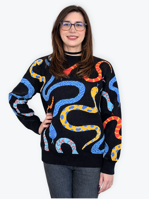 100% Cotton Knit Sweater - Hissy Fit