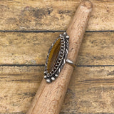 Ingrid - Tiger Eye Boho Statement Ring