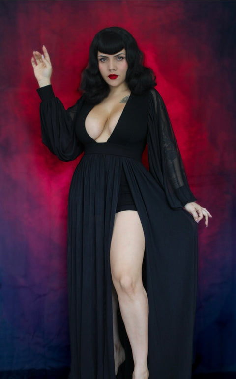 maxi dress with built in shorts Ecirod Womens 2 Piece Summer Maxi Dress with Shorts Sexy High Slit Cut Out Tie Waist Party Cocktail Dresses Black at Amazon Women's Clothing store