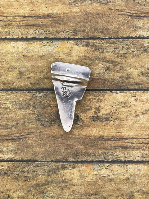 Raven - Red Rosarita Lightning Bolt Ring