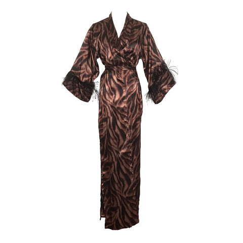 Marlene Wrap Dress in Night Flame