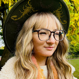 Vegan Felt Hat - XL Brim - Scorpion Moon