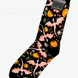 Novelty Socks - Floral Dragons