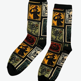 Novelty Socks - Halloween Stamps