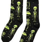 Novelty Socks - Aliens