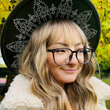 Vegan Felt Hat - XL Brim - Wrought Iron