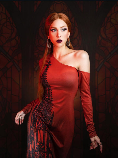 Elspeth - Comfy Cathedral Maxi Dress