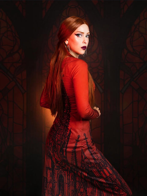 Elspeth - Comfy Cathedral Maxi Dress