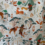 Retro Fit & Flare Dress Campsite