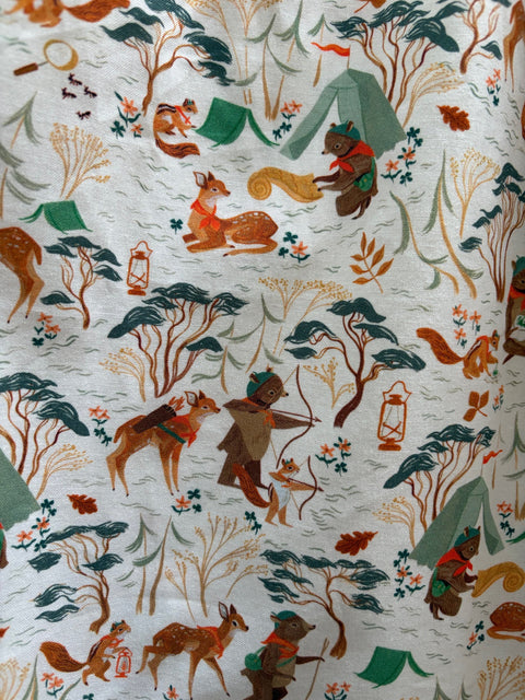 Retro Fit & Flare Dress Campsite