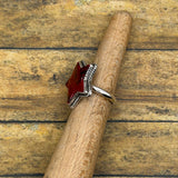 Rory - Bloody Basin Jasper Trustone Boho Star Statement Ring