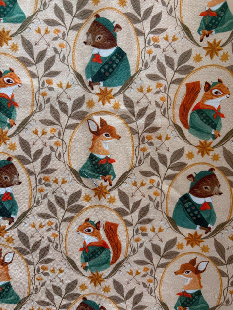 Retro Fit & Flare Dress Woodland Scout