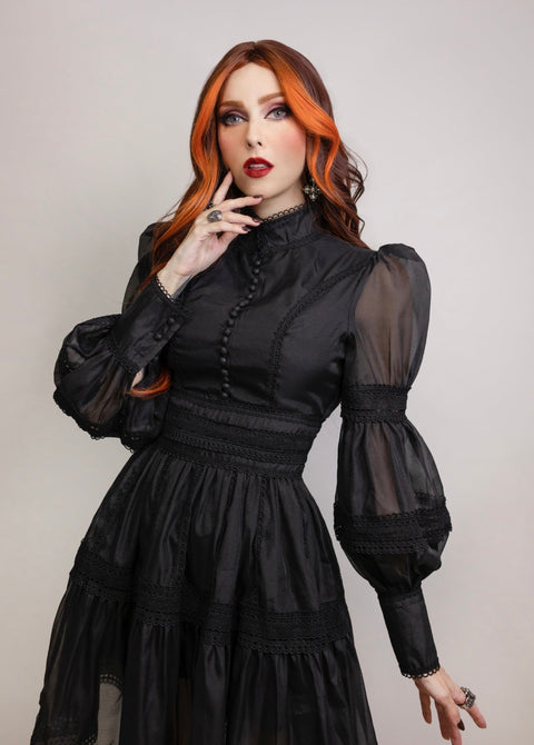 Morgana - Romantic Victorian Inspired Party Dress