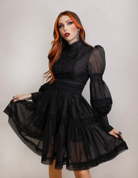 Morgana - Romantic Victorian Inspired Party Dress