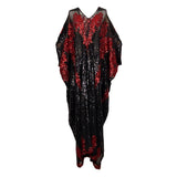 Vamp Ruby Sequin Caftan Kaftan Dress