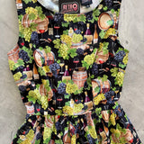 Wine Vintage Dress