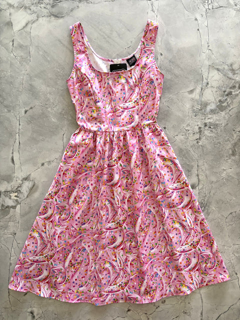 Sprinkles Fit & Flare Dress