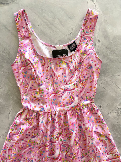 Sprinkles Fit & Flare Dress