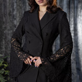 Evangeline - Gothic Blazer Mini Dress