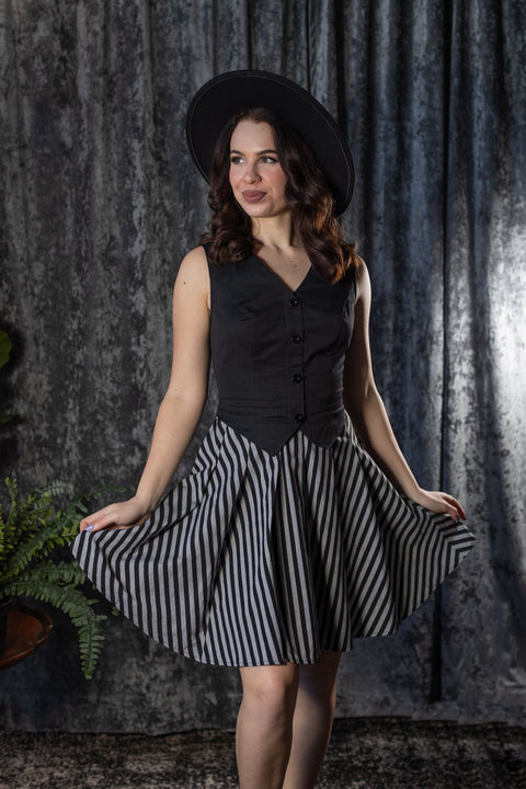 Matilda Classic Dark Academia Dress