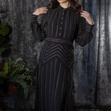 Millicent Gothic Old Hollywood Glam Dress