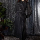Millicent Gothic Old Hollywood Glam Dress