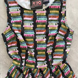 Haunted Book Stacks Vintage Dress