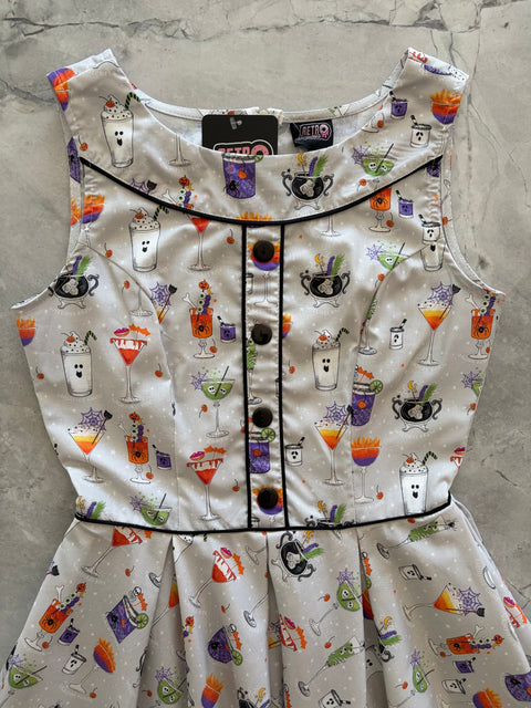 Elizabeth Dress in Witches Brew