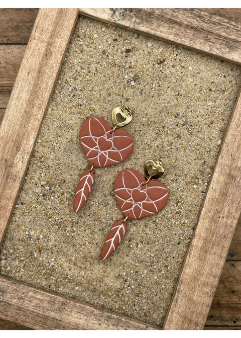 Dream Catcher Dangle Earrings