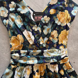Midnight Floral Greta Dress