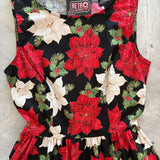 Poinsettia Vintage Dress