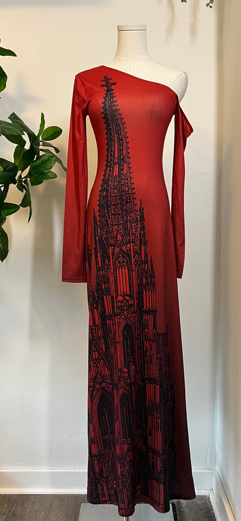 Elspeth - Comfy Cathedral Maxi Dress