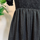Hilda - Dark Plaid Cottage Dress