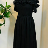 Hilda - Dark Plaid Cottage Dress