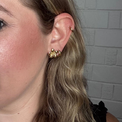 Hibiscus Stud Earrings