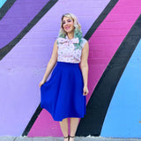 Charlotte Nova Skirt in Blue