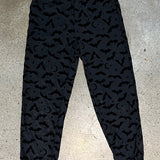 The Sinful Set - BATS - Sheer Velvet Flocked Track Jacket & Jogger Separates