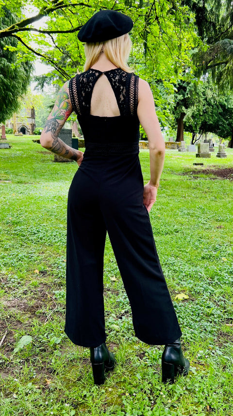 Branwen - Romantic Corporate Goth Jumpsuit