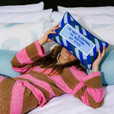 Needlepoint Pillow - I'm Not Sleeping I'm Resting My Eyes