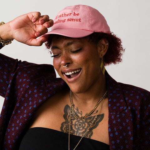 I'd Rather Be Reading Smut Baseball Hat