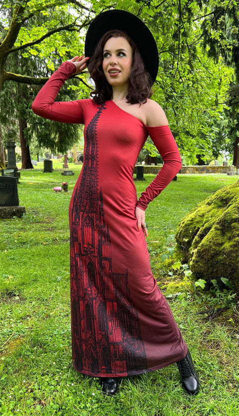 Elspeth Comfy Cathedral Maxi Dress Small Elspeth Comfy Cathedral Maxi Dress Small