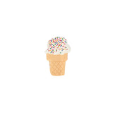 Pack: Ice Cream Cone Huggies & Claw Clip